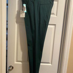 41 HAWTHORN Green Becca Adjustable Hem Pant Size 16